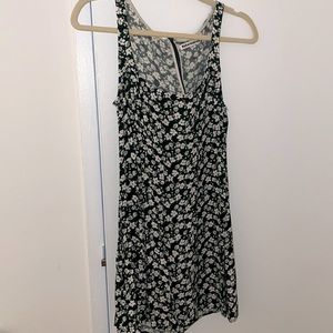 Reformation green floral dress